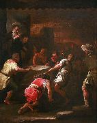 Luca Giordano A miracle by Saint Benedict oil painting reproduction